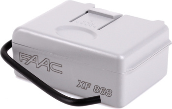 Sterownik/radioodbiornik FAAC XF 868 (787832) - E045S/E145/E024S/E124/391E/E720/E721/E600/E700/E1000