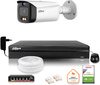 Zestaw monitoringu IP Dahua TIOC 8mpx 4K kamera tubowa NVR z dyskiem