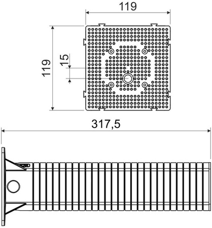 Płyta montażowa do systemów docieplających KOPOS MDZ-300_KB