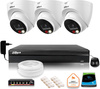 Zestaw monitoringu IP Dahua 3 Kamery IP 8mpx 4K dysk twardy