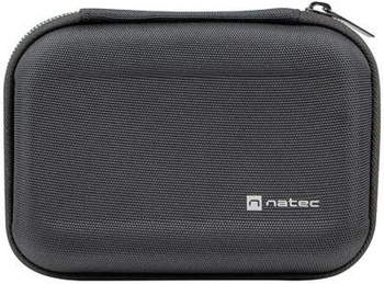 ETUI PODRÓŻNE ORGANIZER NA DYSK NATEC KRILL 2 CZARNE