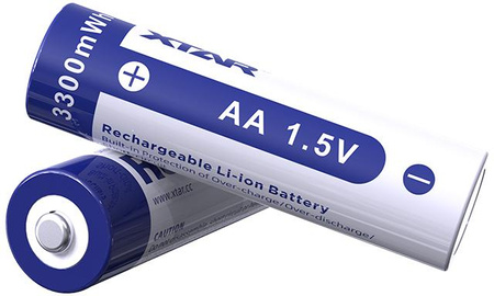 Akumulatorki R06 / AA 1,5V Xtar 2000mAh (box 4 szt.) z zabezpieczeniem