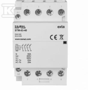 STYCZNIK 63A 4XNO STM-63-40