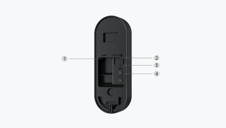 Reolink bezprzewodowy wideo dzwonek D340W Wi-Fi 5MPx