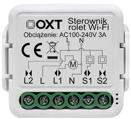 Moduł OXT mini sterownik rolet WiFi TUYA T227