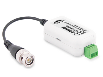 Konwerter UTP / ochrona przeciwprzepięciowa do kamer  AHD, HD-CVI, HD-TVI EWIMAR HDT-1F-PRO