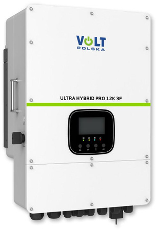 Inwerter solarny hybrydowy Volt Polska Ultra Hybrid Pro 12000W 12K 3F 48/230V-400V 2x MPPT (200-650