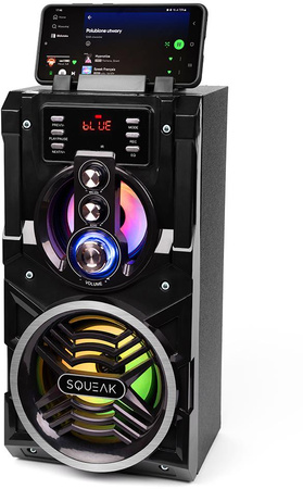 Głośnik beatboxer squeak SQ1000 bt, radio fm, MP3