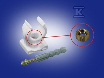 UCHWYT POJ ZE ŚRUBĄ DWUGWINTOWĄ 25-28