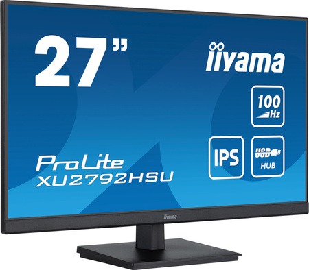 Monitor LED Iiyama XU2792HSU-B6 27 cali Ultra Slim IPS USB