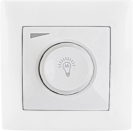 Ściemniacz obrotowy LED  200/600W VCX WESA LC 36A Biały