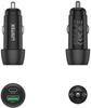Unitek Ładowarka samochodowa 38W USB-A USB-C QC3..0