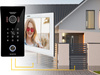 Wideodomofon Eura VDP-99C5 czarny, WiFi, RFID, TUYA