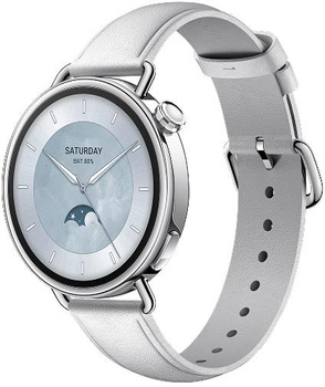 Smartwatch Xiaomi Watch S4 41mm Leather Strap biały