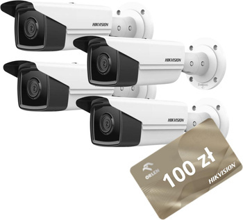 Kamera IP hikvision DS-2CD2T43G2-2LI(2.8mm) pl opakowanie zbiorcze 4szt.