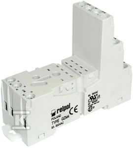 GZM4-SZARE-GNIAZDO WTYKOWE DO PRZEK. R4