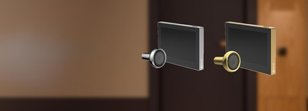 Bezprzewodowy wizjer do drzwi Ezviz HP2 2MP złoty