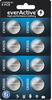 Zestaw 8 baterii 3,0V 4x CR2032 2x CR2025 2x CR2016 everActive