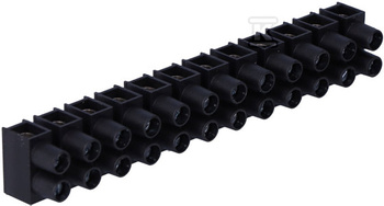 LISTWA LTA 12-10 CZARNA ZACISK GWINT.