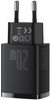 ŁADOWARKA SIECIOWA Baseus Compact Quick Charger CCXJ-B01 20W 1x USB-A 1x USB-C PD 3.0 QC 3.0 CZARNA