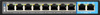 SWITCH POE dla 8 kamer IP BCS-B-SP0802G