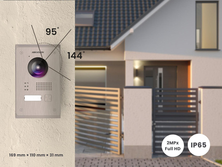Zestaw Wideodomofonowy HIKVISION DS-KIS703Y-P