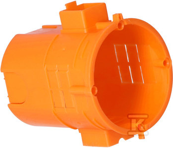 Puszka instalacyjna p/t 60 łączona, ekstra-głeboka S60GF pomarańczowa | 33008008 Simet