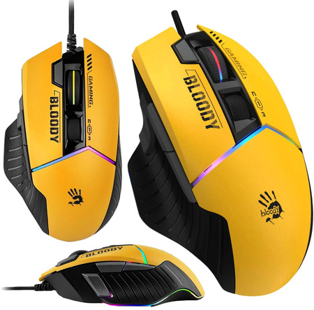 Mysz komputerowa A4tech Bloody W95 Max USB Sports Lime