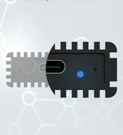 Obudowa IcyBox IB-1816M-C31 Type-C na PCIe NVMe M.2