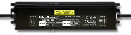 ZASILACZ IMPULSOWY LED 100W 12V 8.3A