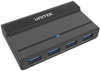 Unitek Przełącznik KVM 4x USB-A 5Gbps aktywny H1310A