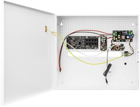 System zasilania buforowego PoE do 8 kamer i rejestratora BCS Power BCS-UPS/IP8Gb/E-S