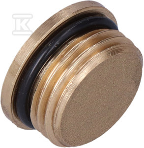 KOREK Z GZ G1/2" Z ORINGIEM NA K.IMBUS.