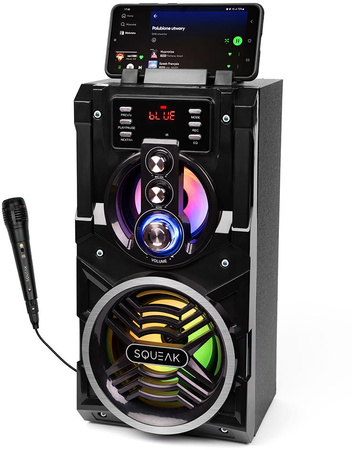 Głośnik beatboxer squeak SQ1000 bt, radio fm, MP3