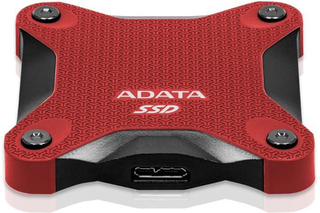 Dysk Zewnętrzny SSD Adata SD620 2TB czerwony