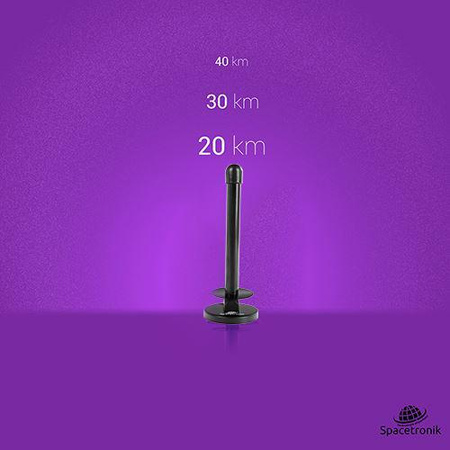 Antena magnetyczna DVB-T2 Spacetronik Hook