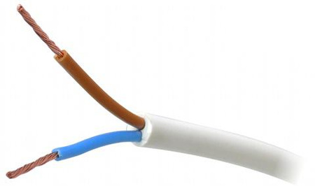 Przewód elektryczny linka H03VV-F OMY 2x0,75mm2 300V ELEKTROKABEL 100m