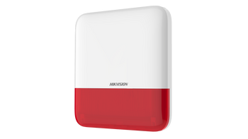 HIKVISION Zewnętrzny sygnalizator alarmowy AX PRO DS-PS1-E-WE(O-STD)/Red