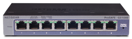 SWITCH NETGEAR GS108E-300PES/400EUS