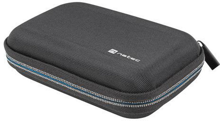 ETUI PODRÓŻNE ORGANIZER NA DYSK NATEC KRILL 2 CZARNE