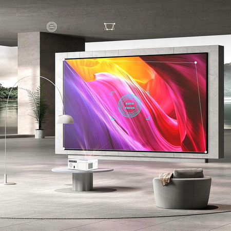 Projektor Zenwire E601H LED WiFi Android TV FULL HD 4K Autofocus