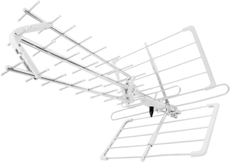 Antena kierunkowa DVB-T2 Spacetronik Eos Pro Combo UHF+VHF LTE 5G (biała)