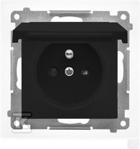 GN.Z/U IP44+RAM.LINE CZARNY MAT SIMON55