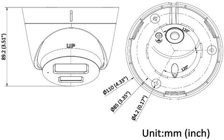 KAMERA IP HIKVISION DS-2CD1163G2-LIU 2.8mm PL