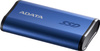 Adata Dysk zewnętrzny SSD SE880 500GB USB3.2A/C Gen2x2 Niebieski