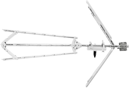 Antena kierunkowa DVB-T2 Spacetronik Eos Pro Combo UHF+VHF LTE 5G (biała)