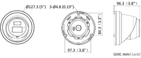 Kamera IP Hikvision DS-2CD2343G2-LI 2.8mm PL