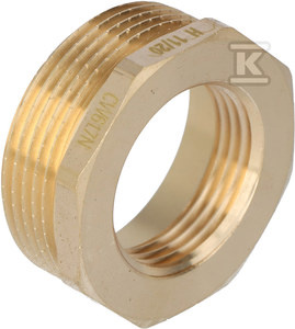 REDUKCJA MOSIĘŻNA 6/4"X1" ŻÓŁTA
