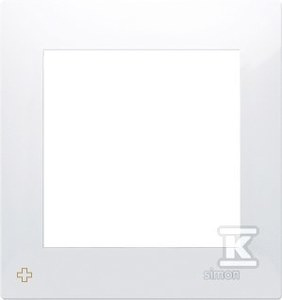 DR1/AB11 RAMKA SIMON54 ANT.BIAŁY