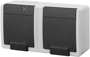 GN.2X2P+Z IP55 SZARY AQUANT2K